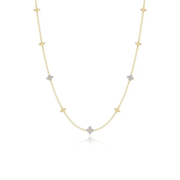 Lafonn Trillium Station Necklace Stambaugh Jewelers Defiance, OH