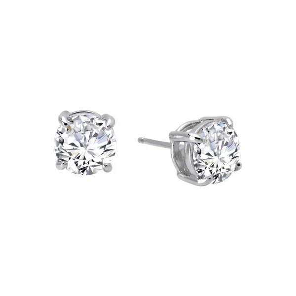 Lafonn 3.0ctw Stud Earrings in Sterling Silver Stambaugh Jewelers Defiance, OH