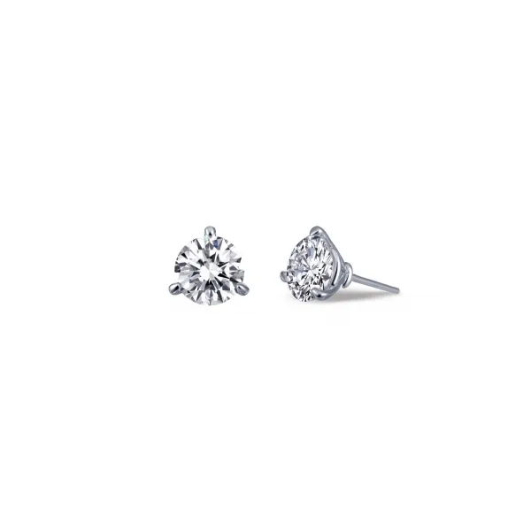 Lafonn 0.50 ctw Stud Earrings in Sterling Silver Stambaugh Jewelers Defiance, OH