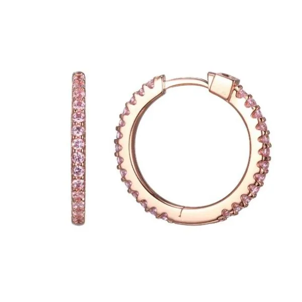 ELLE Sterling Silver Rose Plated 