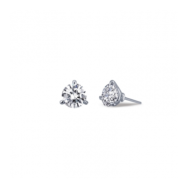 Lafonn 0.50 ctw Stud Earrings in Sterling Silver Stambaugh Jewelers Defiance, OH