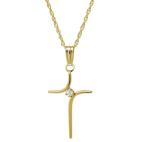 Gold-Filled Cross Pendant