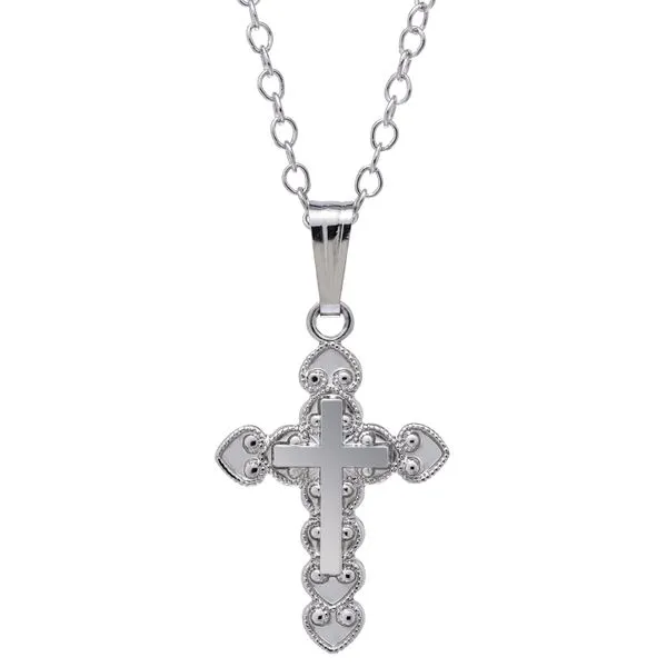 Children's Sterling Silver Cross Stambaugh Jewelers Defiance, OH