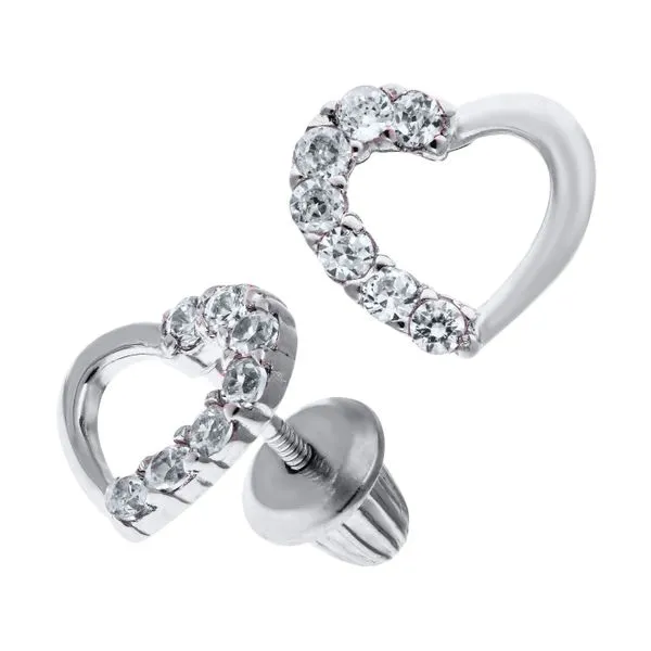 Children's Sterling Silver Earrings Stambaugh Jewelers Defiance, OH