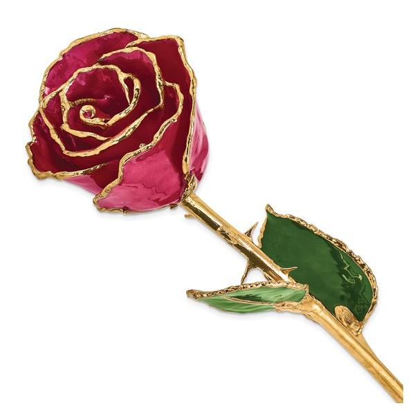 Red 24kt Gold Dipped Rose Stambaugh Jewelers Defiance, OH