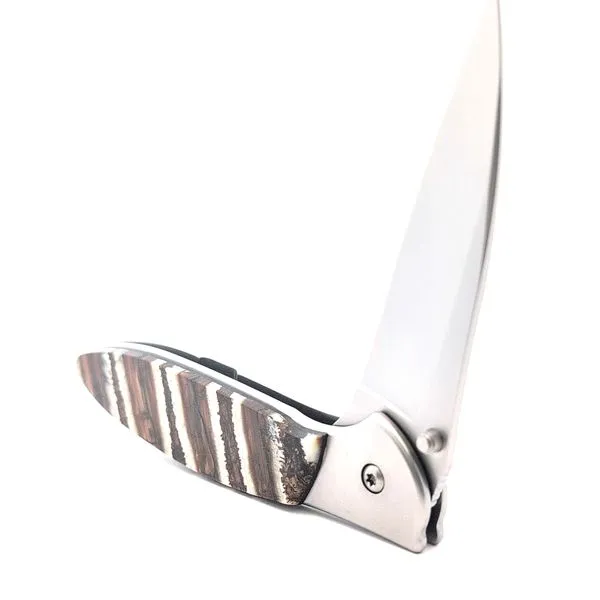 Woolly Mammoth Tooth Steel Knife Image 4 Stambaugh Jewelers Defiance, OH