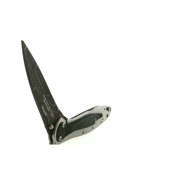 Woolly Mammoth Tooth, Mother of Pearl, and Jet Inlay Damascus Steel Knife Image 3 Stambaugh Jewelers Defiance, OH