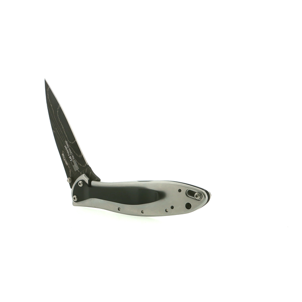 Woolly Mammoth Tooth, Mother of Pearl, and Jet Inlay Damascus Steel Knife Image 4 Stambaugh Jewelers Defiance, OH