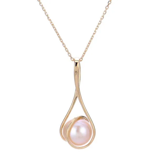 14kt Yellow Gold Pearl Pendant Stambaugh Jewelers Defiance, OH