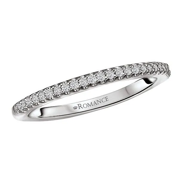 14kt White Gold Wedding Band or Stackable Ring Stambaugh Jewelers Defiance, OH