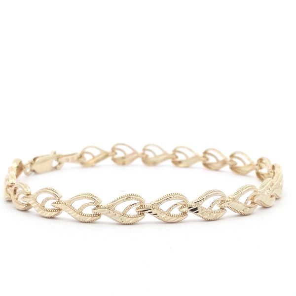 Estate 10kt Yellow Gold Bracelet Stambaugh Jewelers Defiance, OH