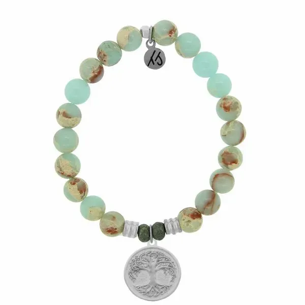 T. Jazelle Silver and Gemstone Bracelet Stambaugh Jewelers Defiance, OH