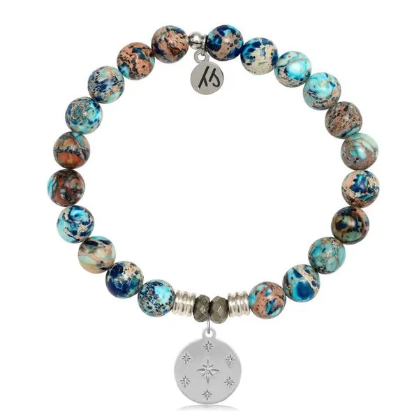 T. Jazelle Silver and Gemstone Bracelet Stambaugh Jewelers Defiance, OH