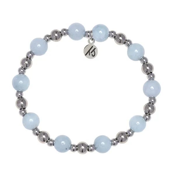 T. Jazelle Silver and Gemstone Bracelet