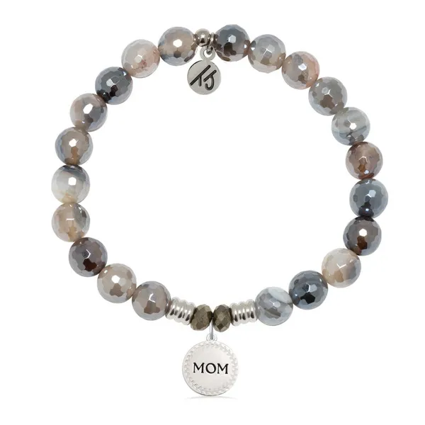 T. Jazelle Storm Agate Gemstone Bracelet Stambaugh Jewelers Defiance, OH
