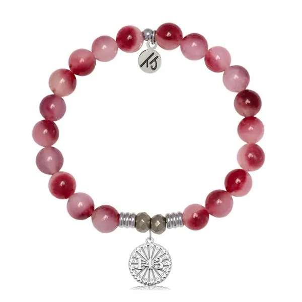 T Jazelle Sterling Silver and Gemstone Bracelet