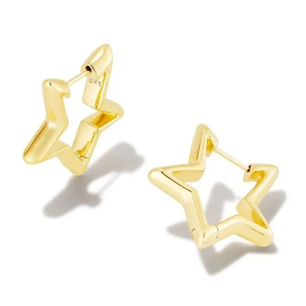 Kendra Scott Star Huggie Earrings Stambaugh Jewelers Defiance, OH