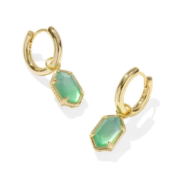 Kendra Scott Hallie Huggie Earrings Stambaugh Jewelers Defiance, OH