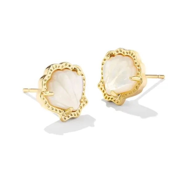 Kendra Scott Brynne Shell Stud Earrings