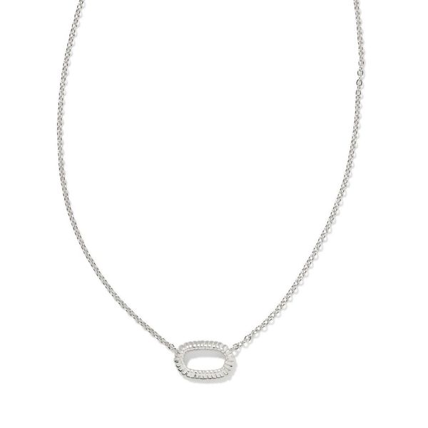 Kendra Scott Elisa Ridge Open Frame Pendant Stambaugh Jewelers Defiance, OH