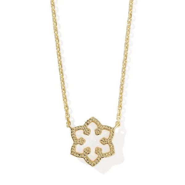 Kendra Scott Snowflake Short Necklace Stambaugh Jewelers Defiance, OH
