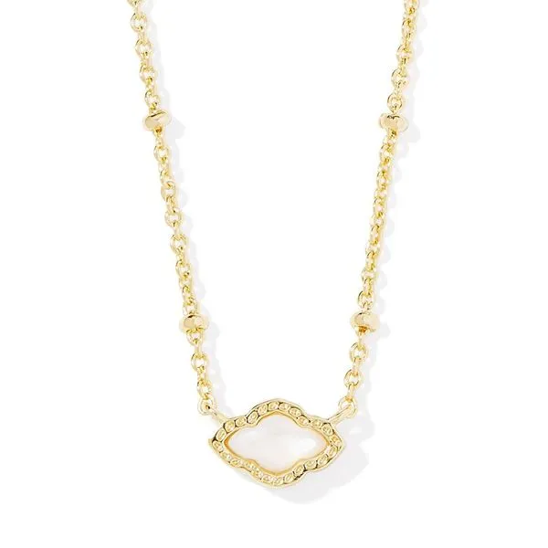Kendra Scott Mini Abbie Satellite Short Necklace Stambaugh Jewelers Defiance, OH