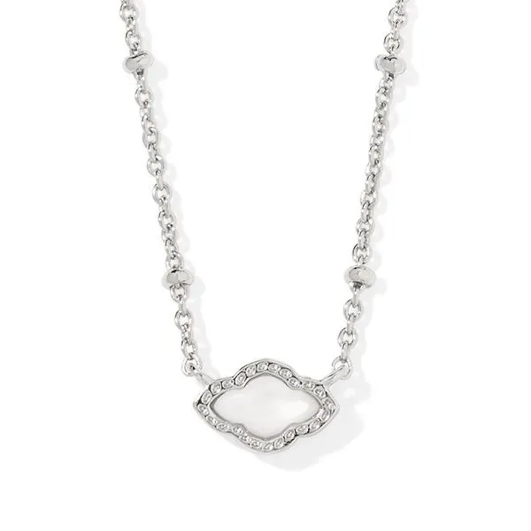Kendra Scott Mini Abbie Satellite Short Necklace Stambaugh Jewelers Defiance, OH