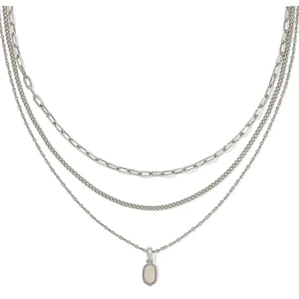 Kendra Scott Mini Elisa Triple Strand Necklace Stambaugh Jewelers Defiance, OH