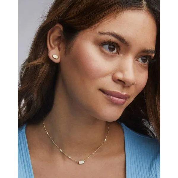 Kendra Scott Bright Silver Fern Necklace Image 2 Stambaugh Jewelers Defiance, OH