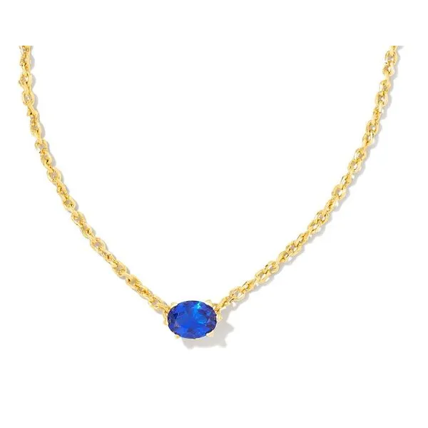 Kendra Scott Cailin Crystal Pendant Necklace Stambaugh Jewelers Defiance, OH