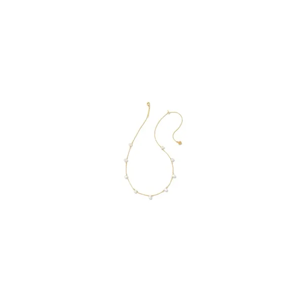 Kendra Scott Leighton Pearl Strand Necklace Stambaugh Jewelers Defiance, OH