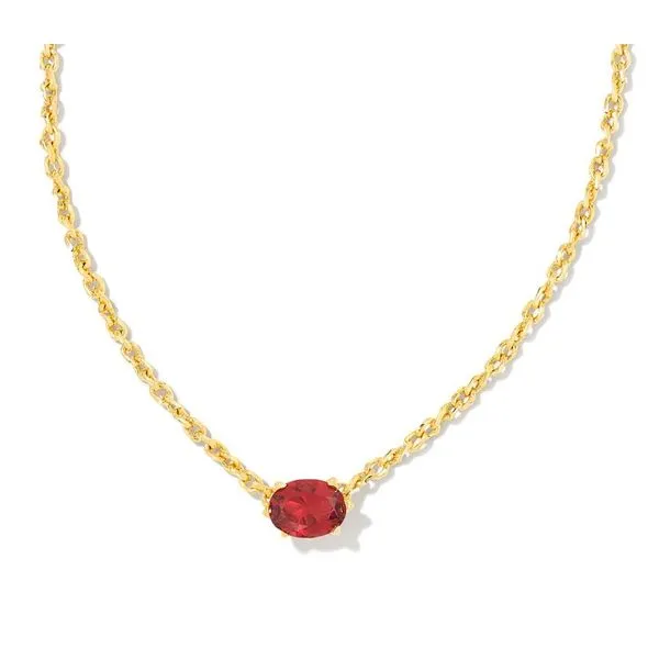 Kendra Scott Cailin Crystal Pendant Necklace Stambaugh Jewelers Defiance, OH