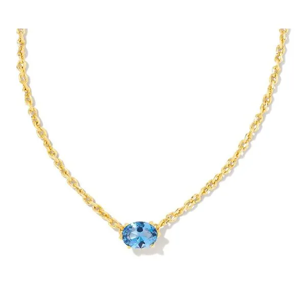 Kendra Scott Cailin Crystal Pendant Necklace Stambaugh Jewelers Defiance, OH