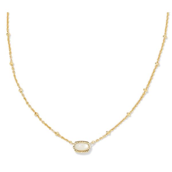 Kendra Scott Mini Elisa Satellite Short Pendant Necklace Stambaugh Jewelers Defiance, OH