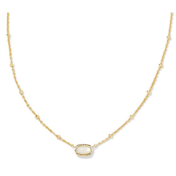 Kendra Scott Mini Elisa Satellite Short Pendant Necklace Stambaugh Jewelers Defiance, OH