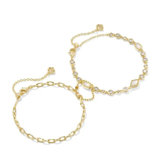 Kendra Scott Abbie Set of 2 Chain Bracelets Stambaugh Jewelers Defiance, OH
