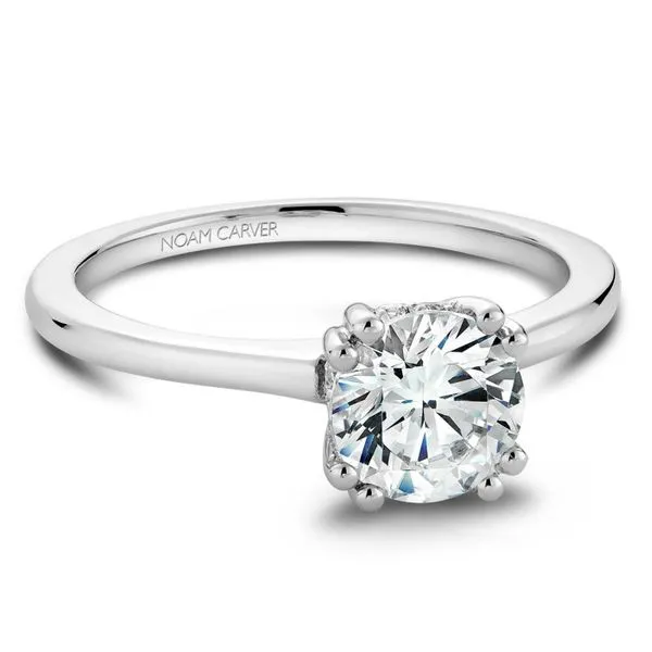 Noam Carver 14K White Gold Mounting Studio D Jewelers Woodstock, IL