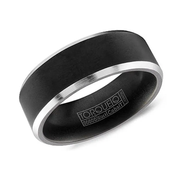 Torque Black Cobalt Ring Studio D Jewelers Woodstock, IL