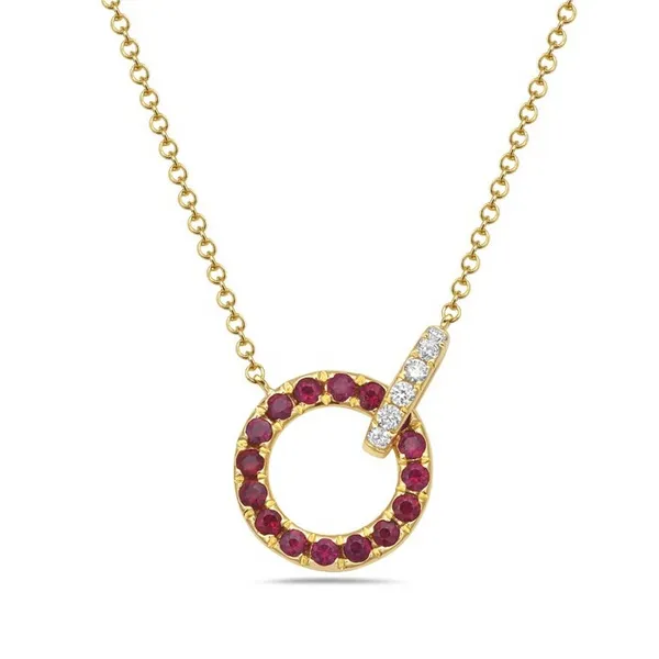 Colored Stone Necklace Studio D Jewelers Woodstock, IL