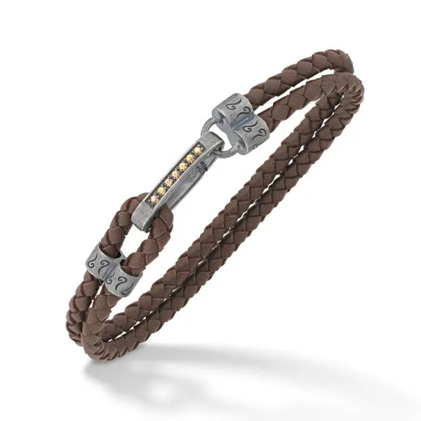 Leather Bracelet Studio D Jewelers Woodstock, IL