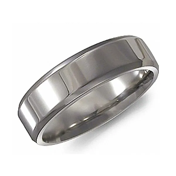 Torque 6mm Titanium Ring Studio D Jewelers Woodstock, IL