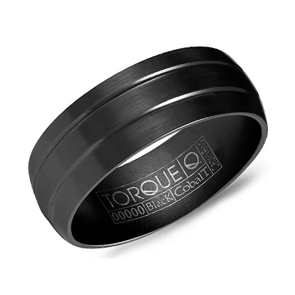Torque Black Cobalt Ring Studio D Jewelers Woodstock, IL