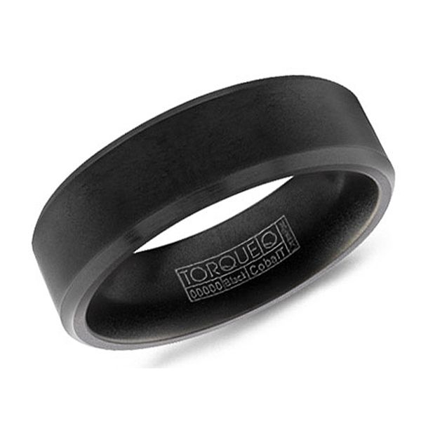 Torque Black Cobalt Ring Studio D Jewelers Woodstock, IL