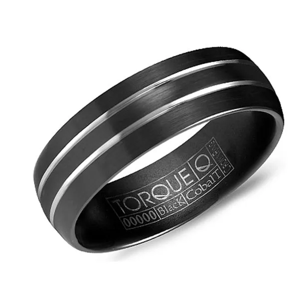 Torque Black Cobalt Ring Studio D Jewelers Woodstock, IL