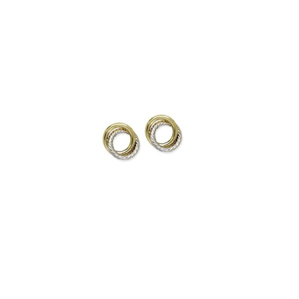 White and Yellow Gold Earrings SVS Fine Jewelry Oceanside, NY
