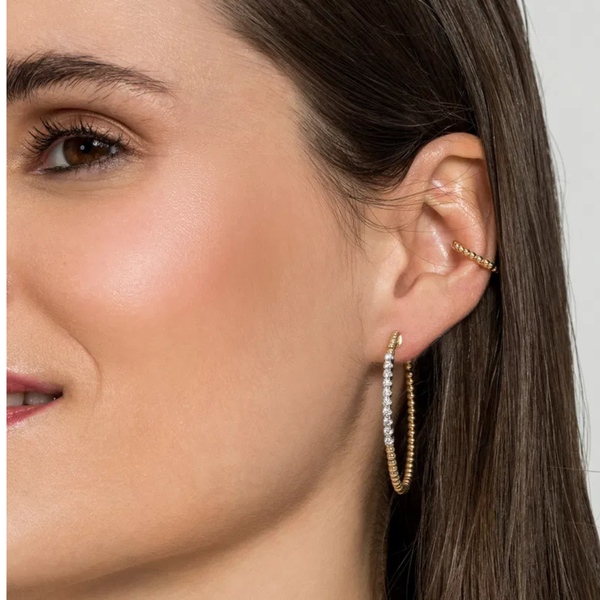 Gabriel Bujukan Yellow Gold Single Ear Cuff Image 2 SVS Fine Jewelry Oceanside, NY