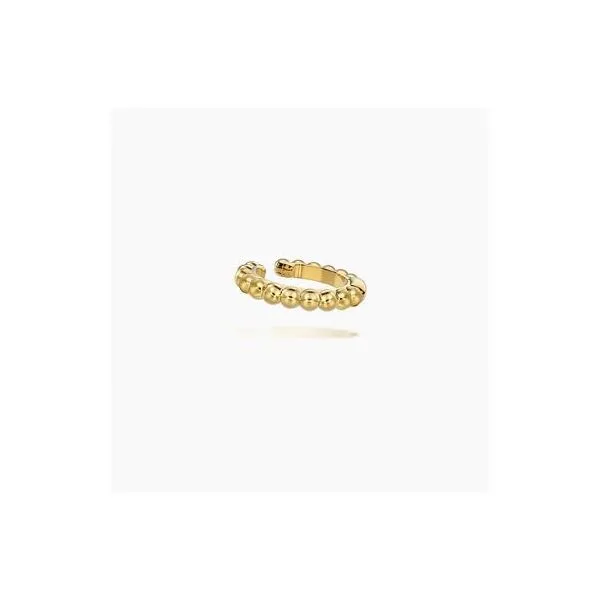 Gabriel Bujukan Yellow Gold Single Ear Cuff SVS Fine Jewelry Oceanside, NY