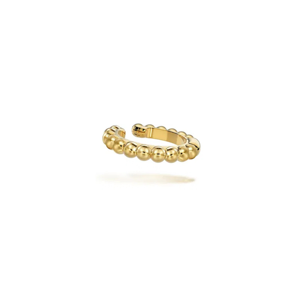 Gabriel Bujukan Yellow Gold Single Ear Cuff SVS Fine Jewelry Oceanside, NY