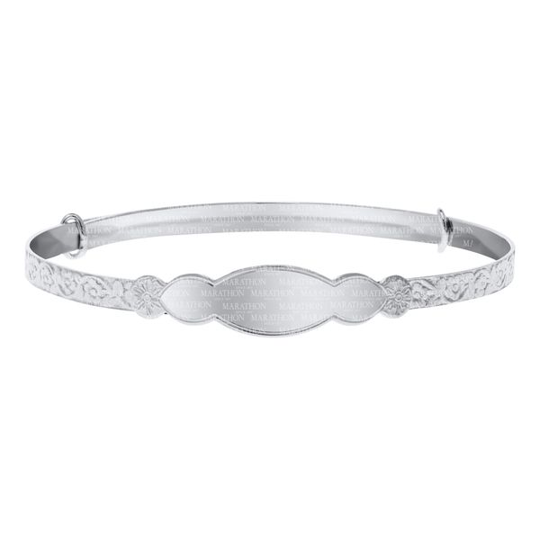 Kiddie Kraft Sterling Silver ID Bangle SVS Fine Jewelry Oceanside, NY