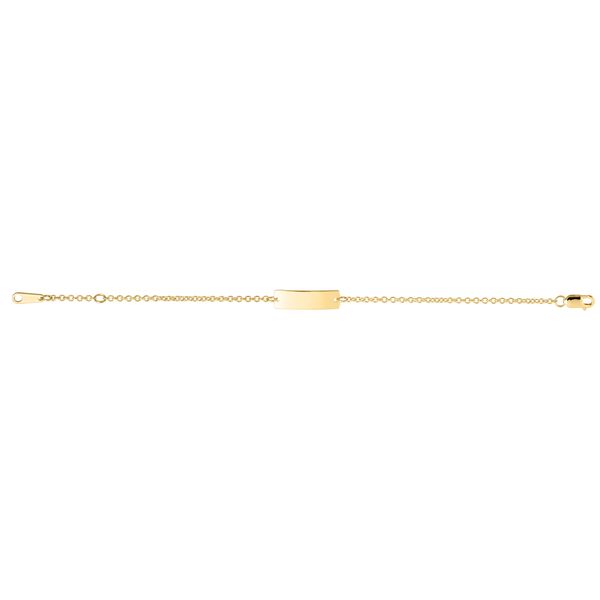 Kiddie Kraft Yellow Gold Engraveable ID Bracelet SVS Fine Jewelry Oceanside, NY